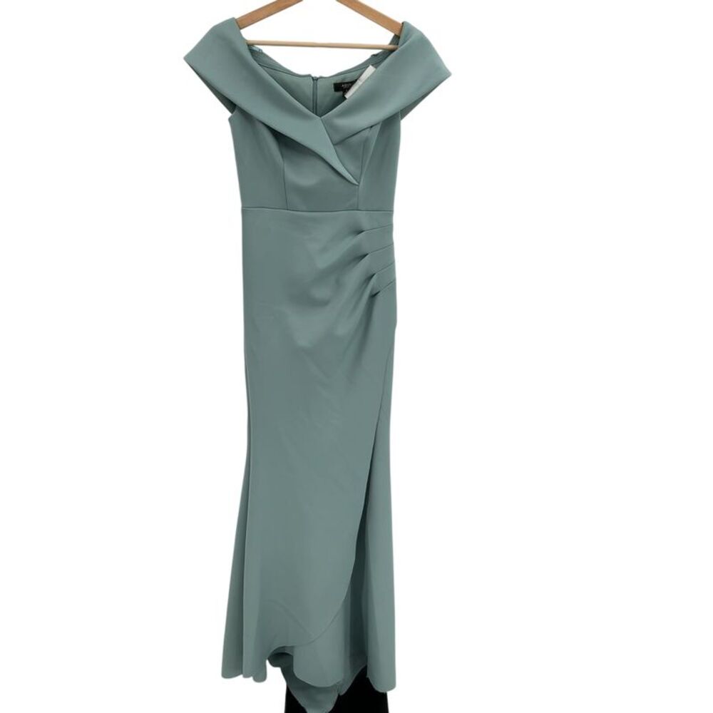 Aqua Clothing Off The Shoulder Scuba Dress 0